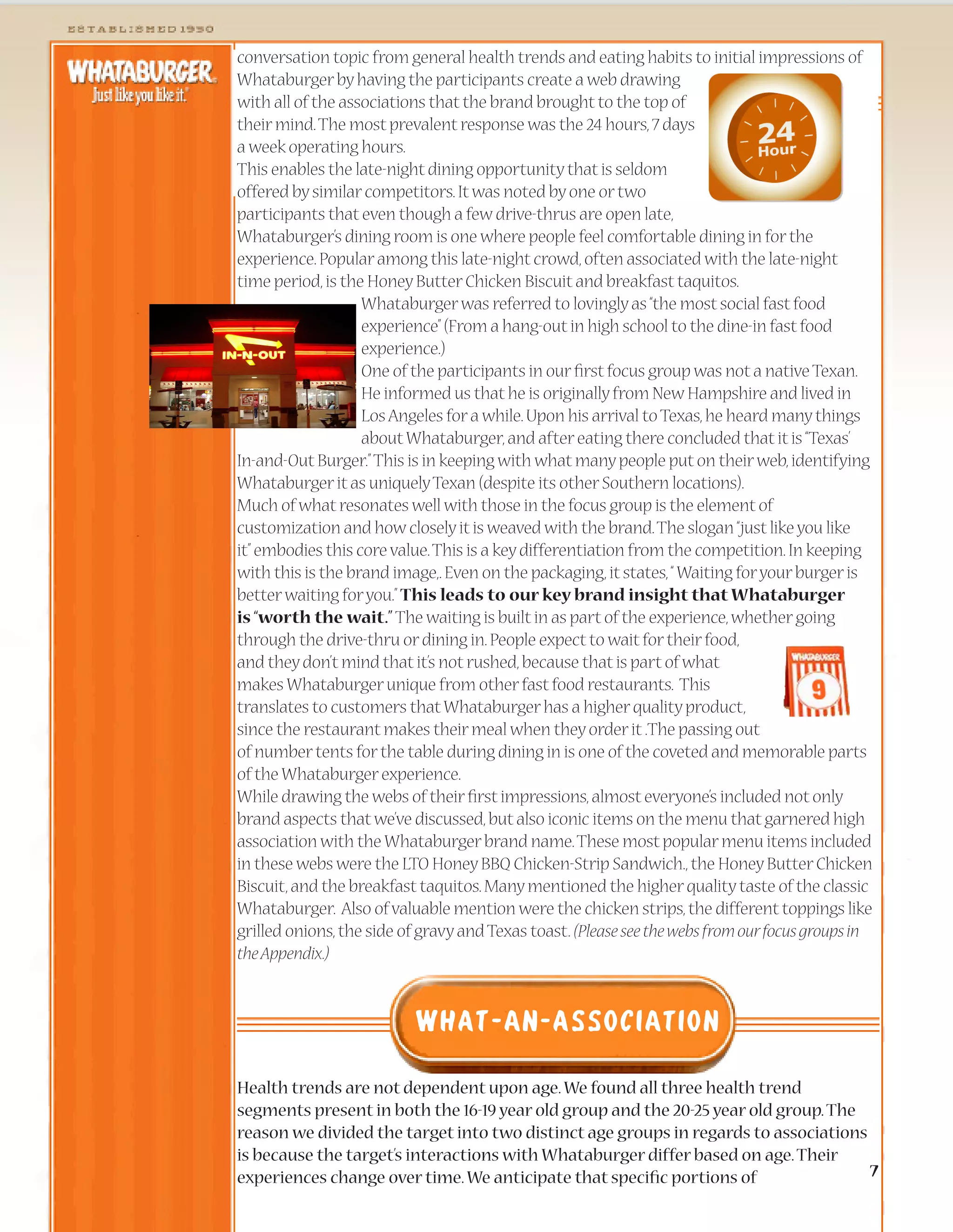 Whataburger Internal Controls Examples Whataburger Account Planning Project | PDF