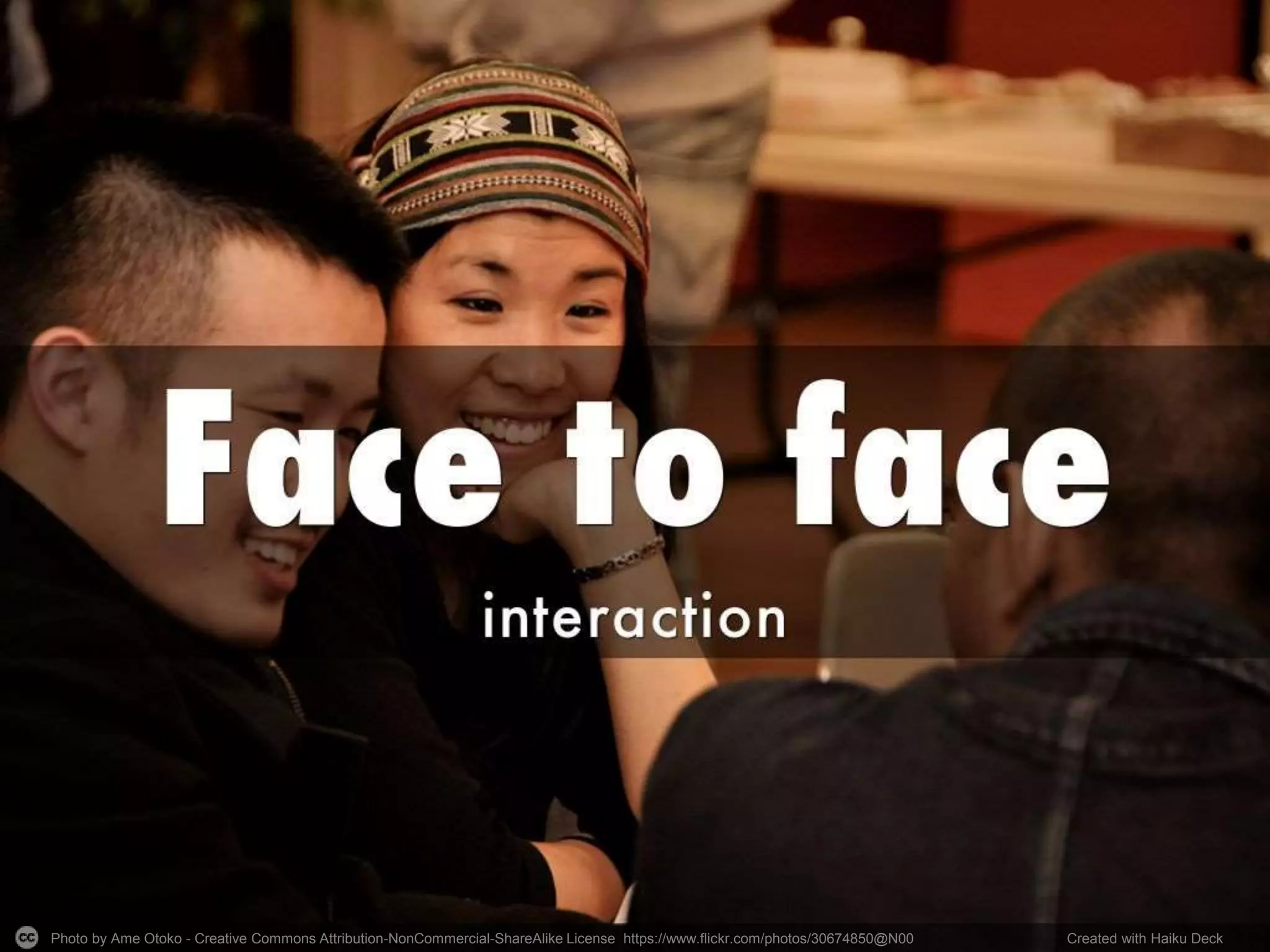 Photo by Ame Otoko - Creative Commons Attribution-NonCommercial-ShareAlike License https://www.flickr.com/photos/30674850@N00 Created with Haiku Deck
 