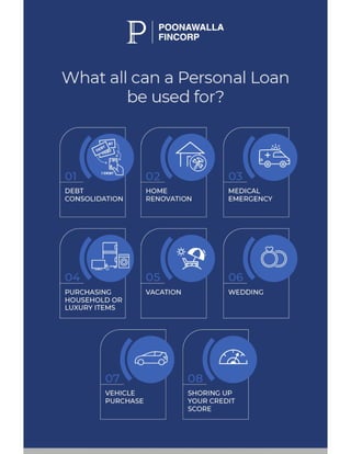 What all can a personal loan be used for