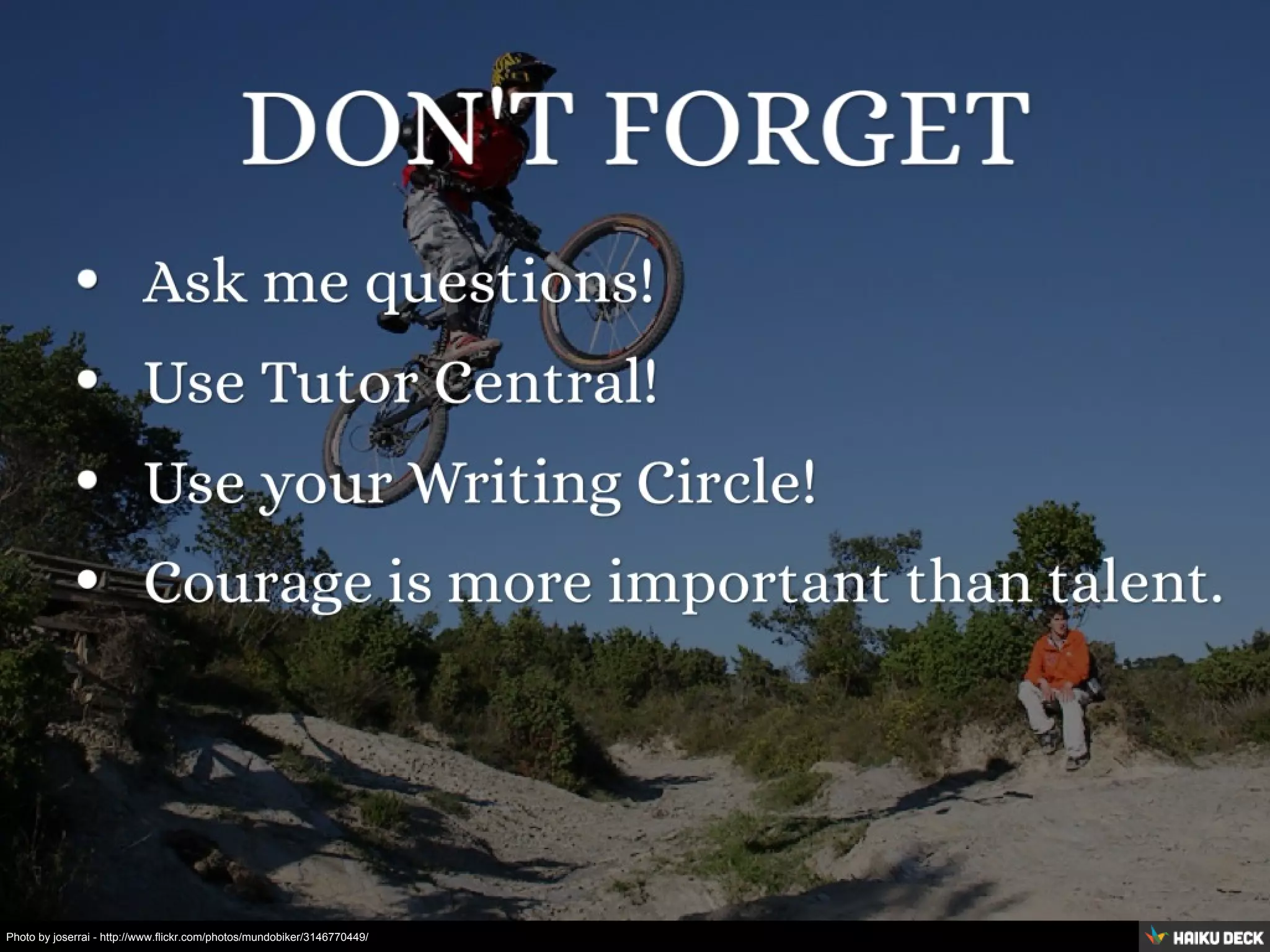 Photo by joserrai - http://www.flickr.com/photos/mundobiker/3146770449/