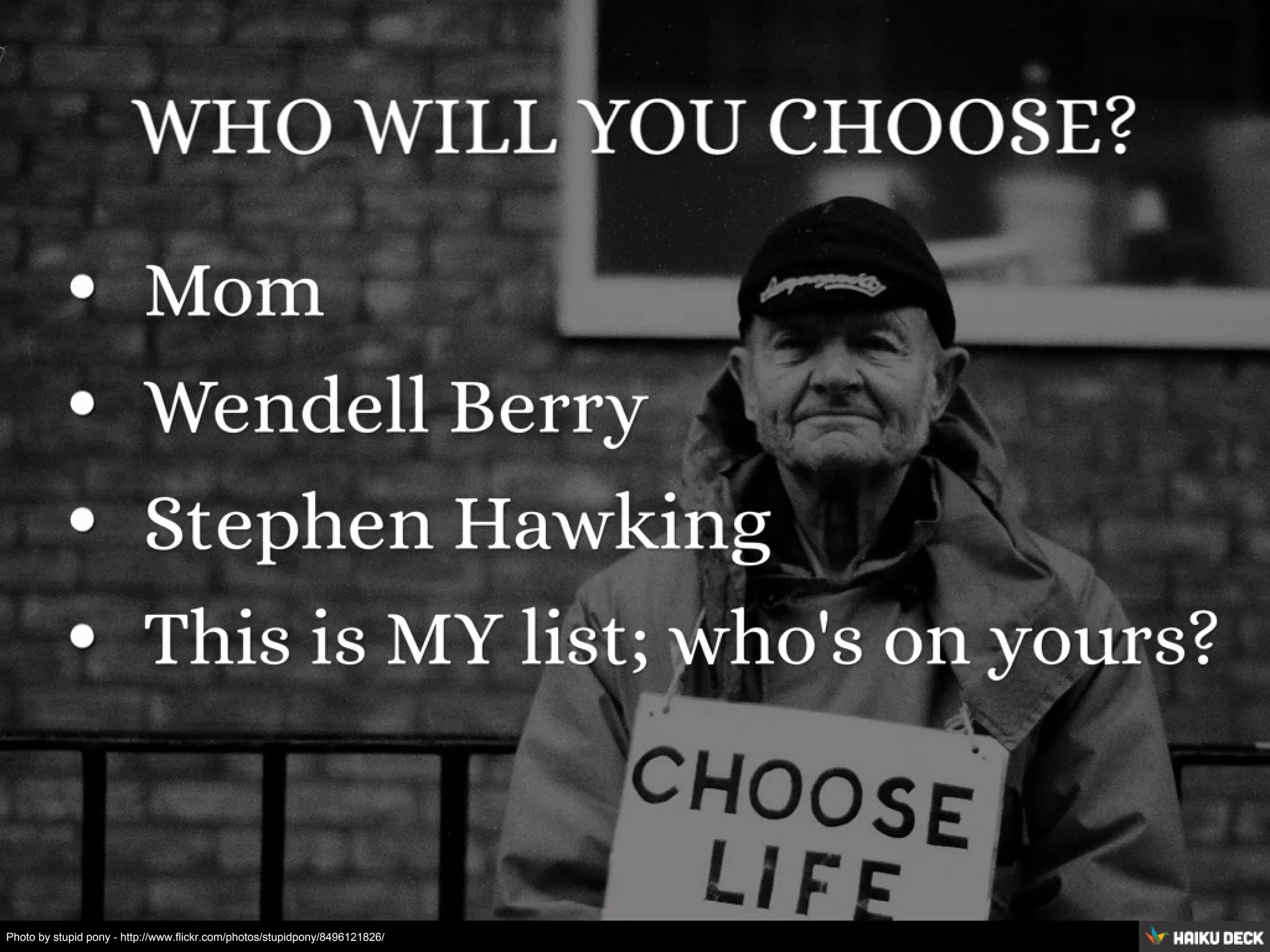 Photo by stupid pony - http://www.flickr.com/photos/stupidpony/8496121826/