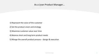 Michea Rutledge Michael Rutledge. What a product manager needs to needs to know about ...