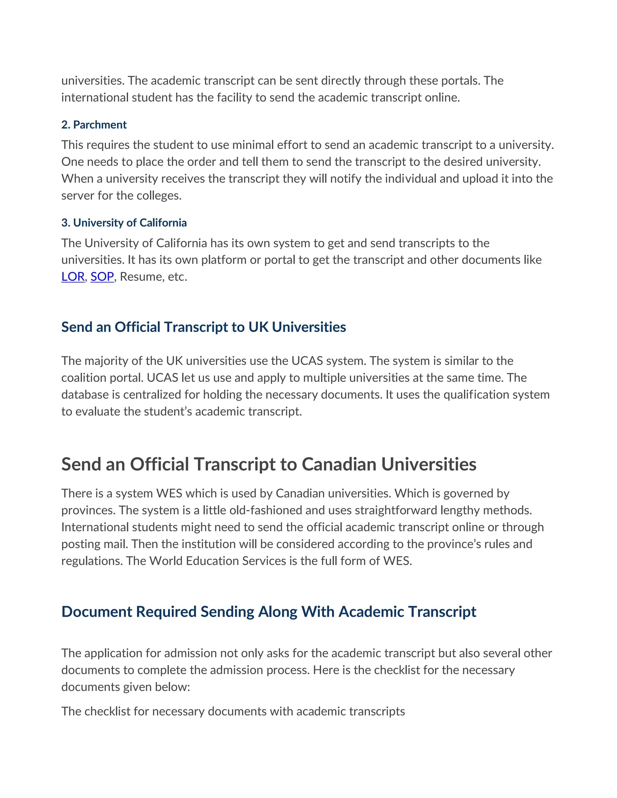 Academic Transcripts and Transcript Certificates: What Are They? | PDF