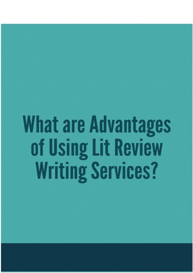 Lit review writing service Lit review writing service