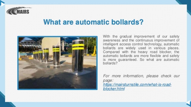 What are automatic bollards | PPTX