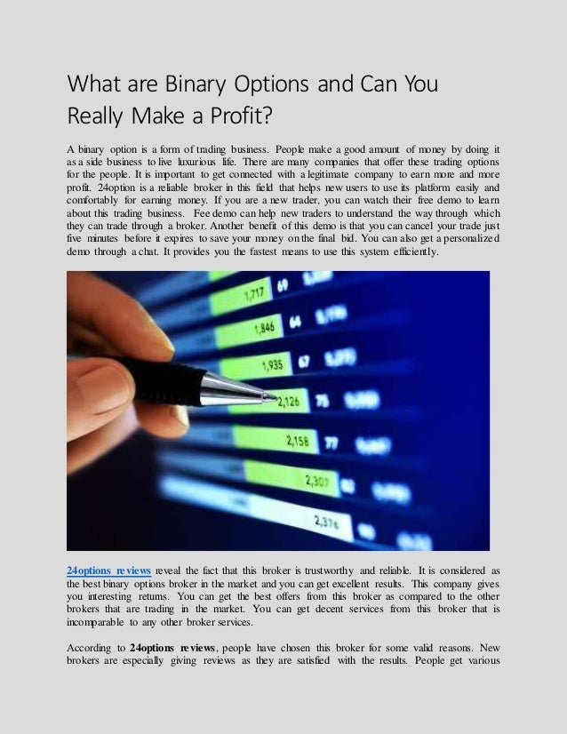 How to Consistently Profit from Binary Options how to make profit in binary option