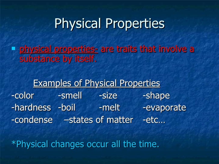 chemical changes in matter chemical changes in matter