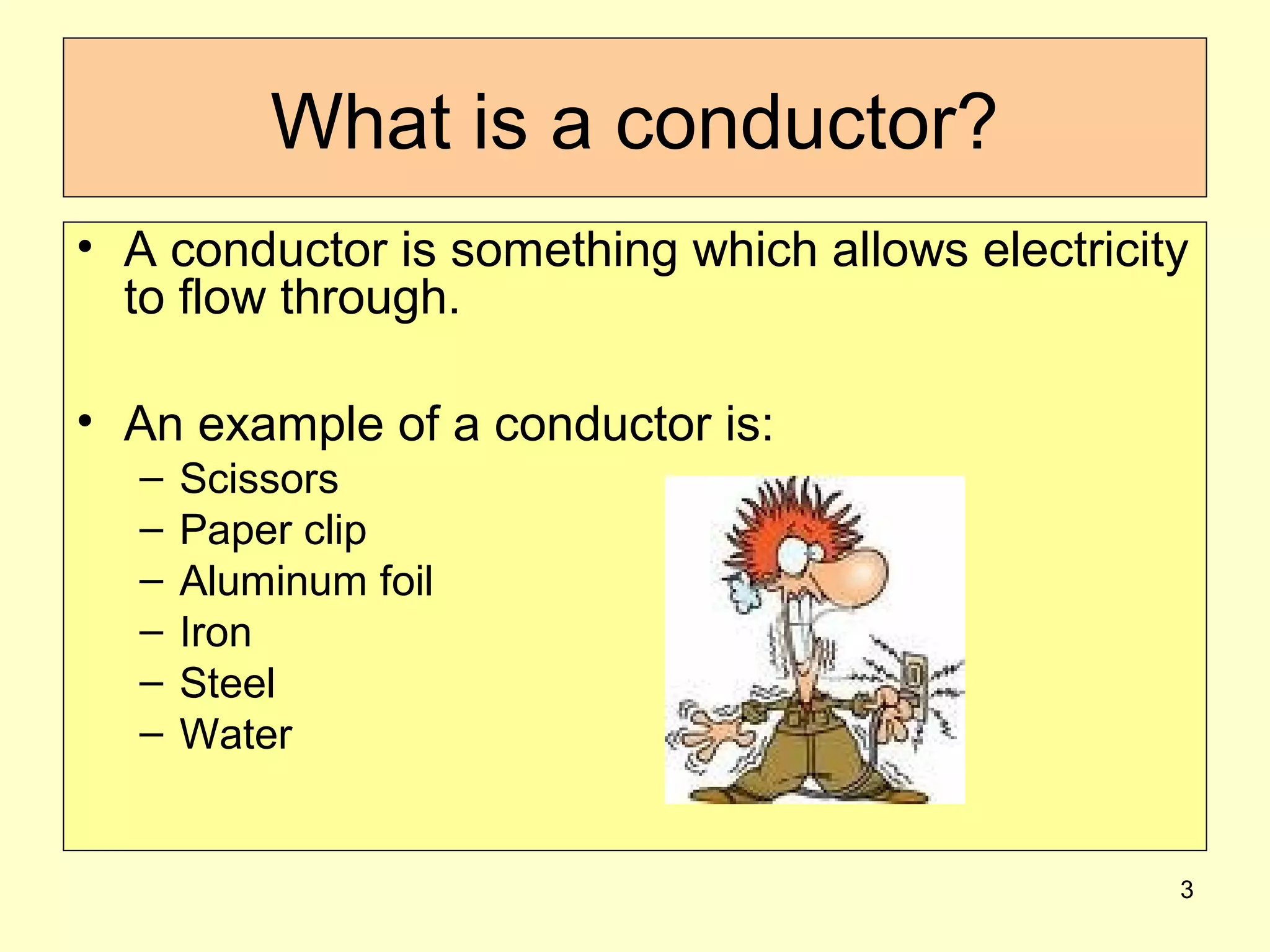 ‫What are conductors_and_insulators نسخة PPT