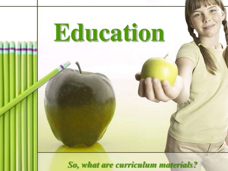 what-are-curriculum-materials