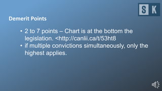 What are demerit points | PPT