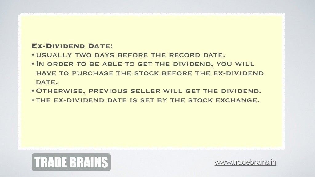 What are dividends and how it works? [Dividend dates explained]