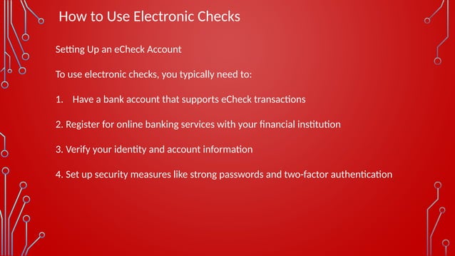 What Are Electronic Checks and How They Work.pptx
