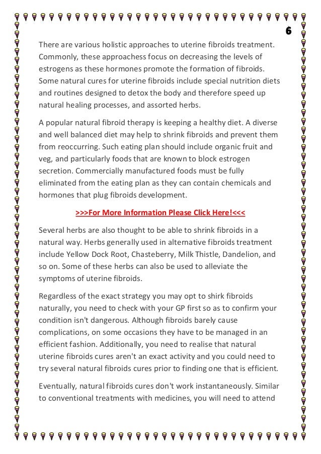 How Can You Treat Fibroids Naturally How Can You Treat Fibroids Naturally