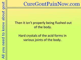 What Are Gout Symptoms And Causes