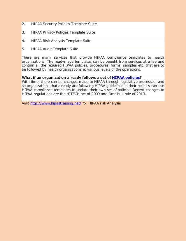 hipaa templates forms