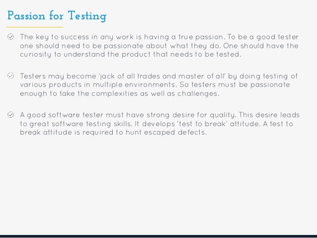 important skills a tester should have great skills to have