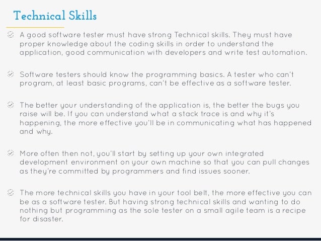 what skills do i have