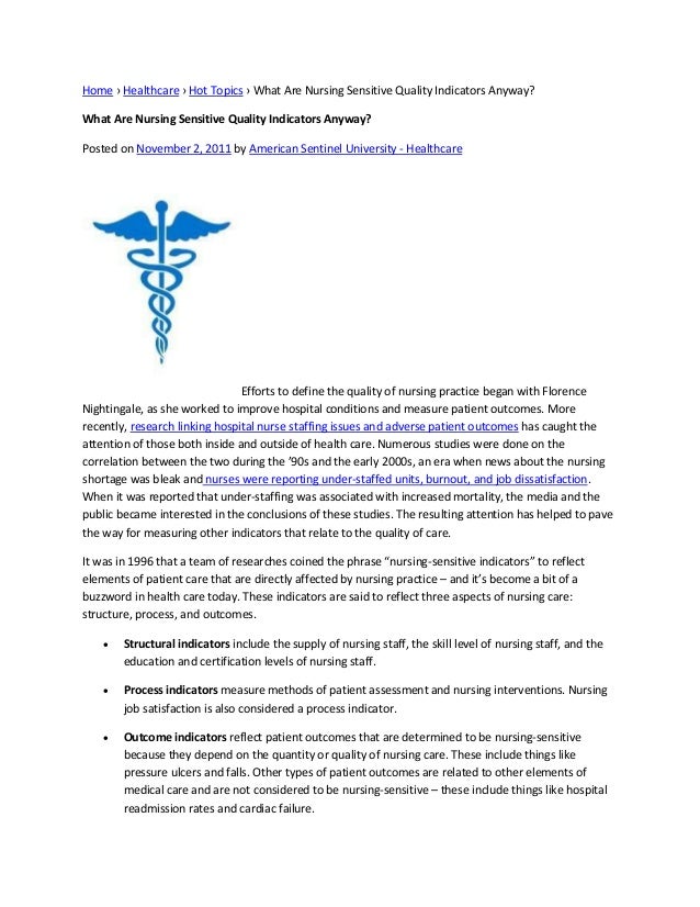 Home Care Quality Indicators