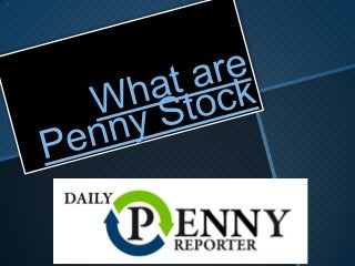 What are penny stock