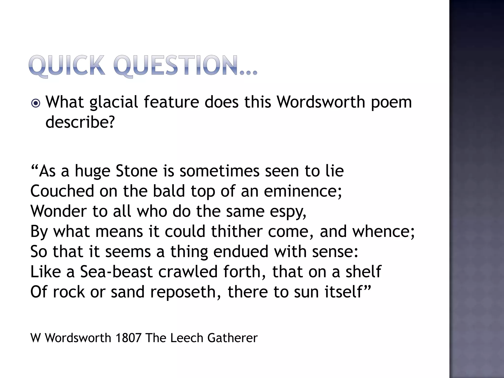 What are periglacial processes? | PPTX