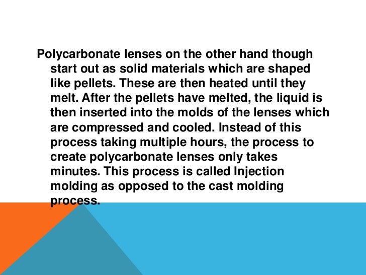 What are polycarbonate lenses