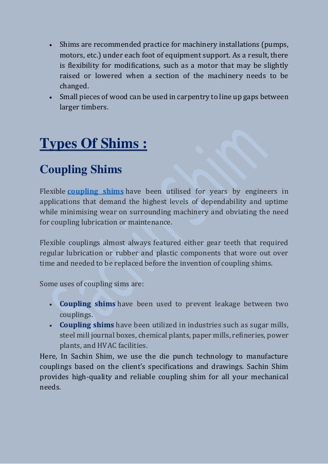 What Are Shims And Why Are They Important? Sachin Shims
