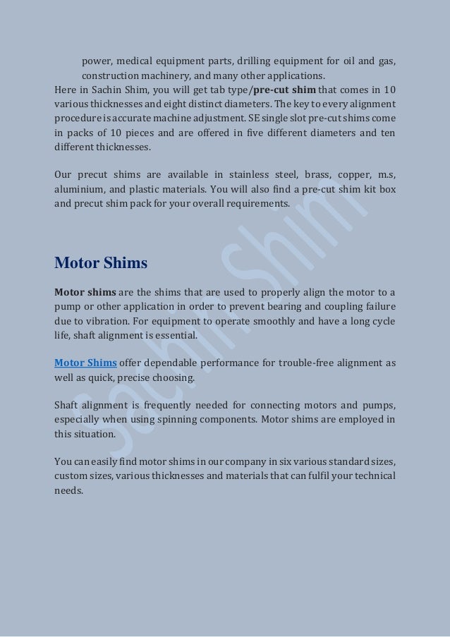 What Are Shims And Why Are They Important? Sachin Shims