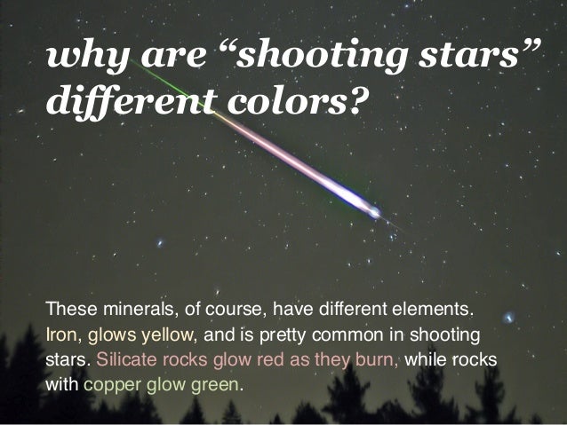 what are shooting stars could a metor be what you are wishing on me most meteors seen as shooting stars are about the size of