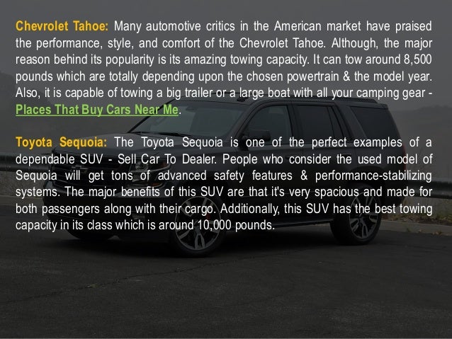 What Are Some Best Suvs In The Market With Great Towing Capacity