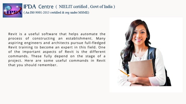 What are Some of the Useful Commands in Revit Architecture? | PPT