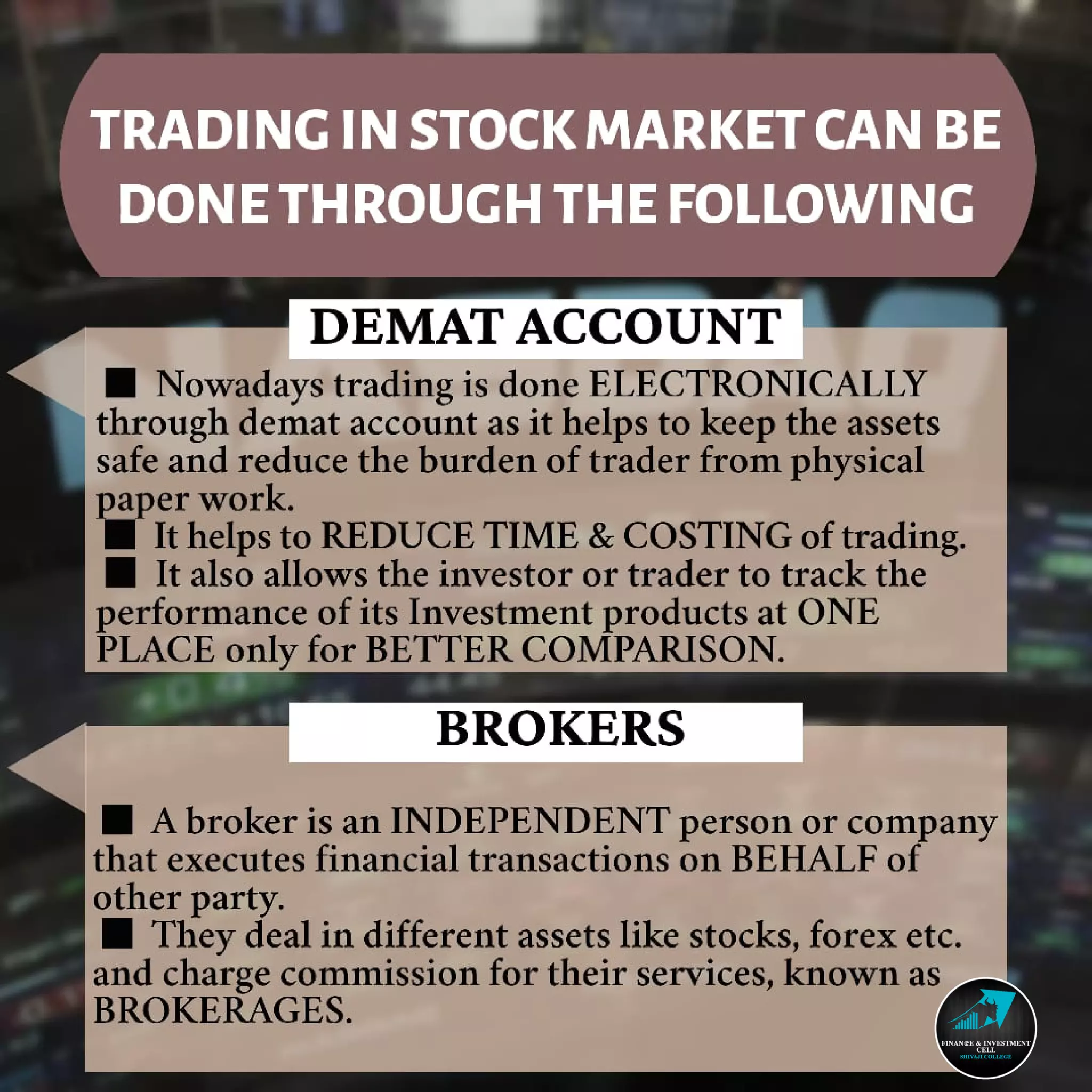 What are stock market