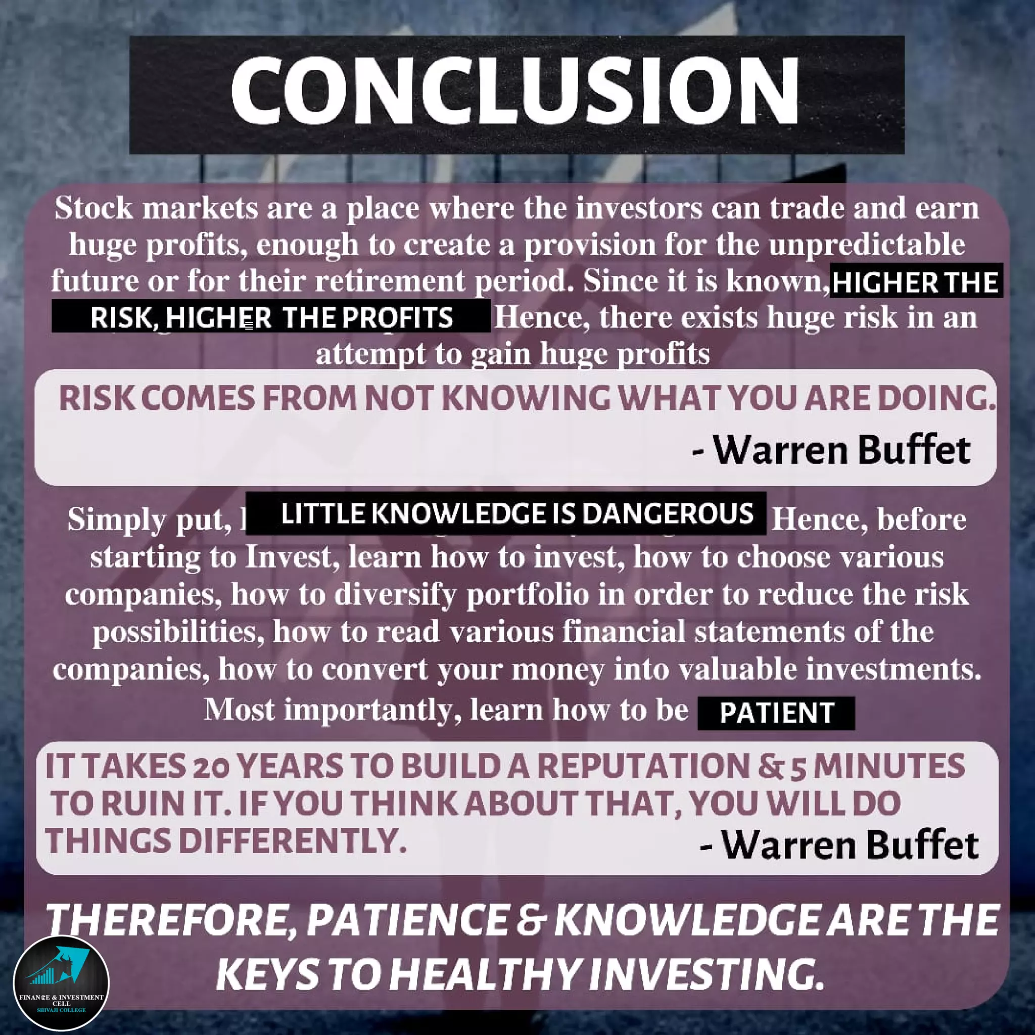 What are stock market