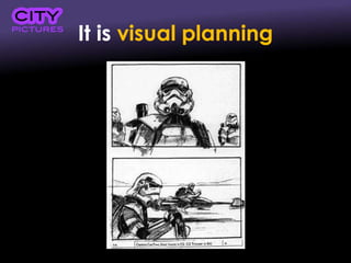 It is visual planning
 