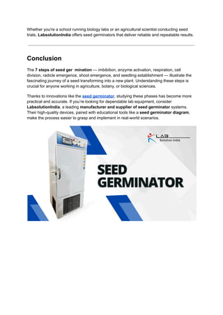 What Are the 7 Steps of Seed …