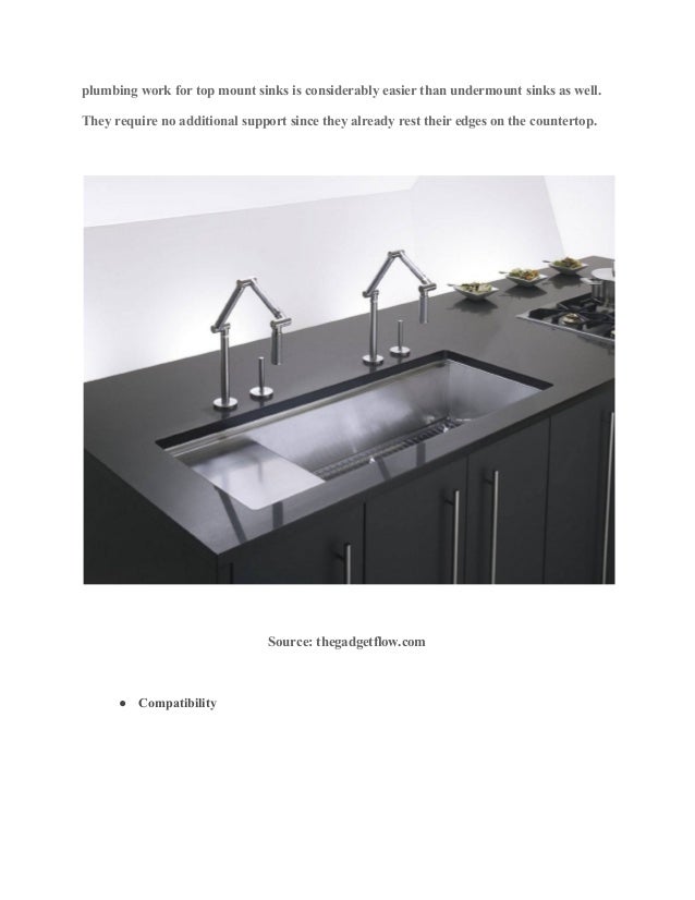 What Are The Advantages Of Top Mount Kitchen Sinks