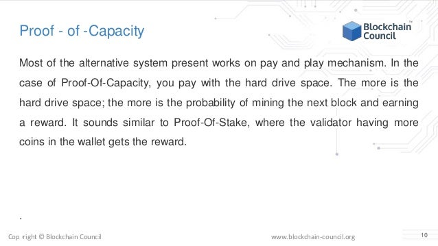 What Are The Alternative Strategies For Proof Of Work