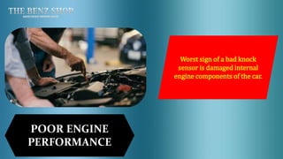 What are the Bad Knock Sensor Syndromes Arising in the Car PPT