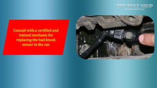 What are the Bad Knock Sensor Syndromes Arising in the Car PPT