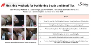 What Are The Basic Beading Techniques And How To Use Metal Accessories ...