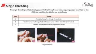 What Are The Basic Beading Techniques And How To Use Metal Accessories ...