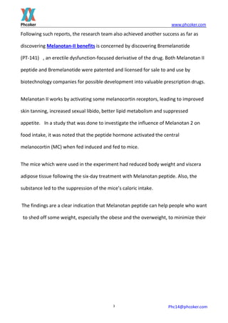 What are the benefits of mt2 | PDF