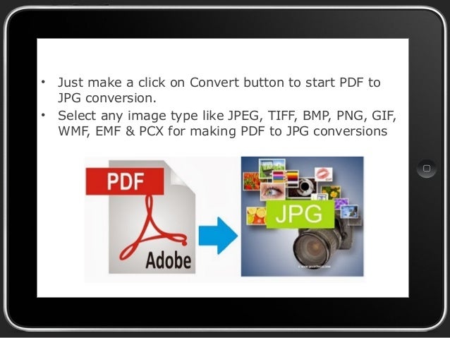What are the benefits of pdf to jpeg conversion