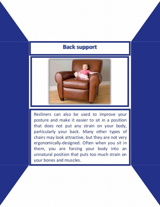 What Are The Benefits Of Recliner Chairs?