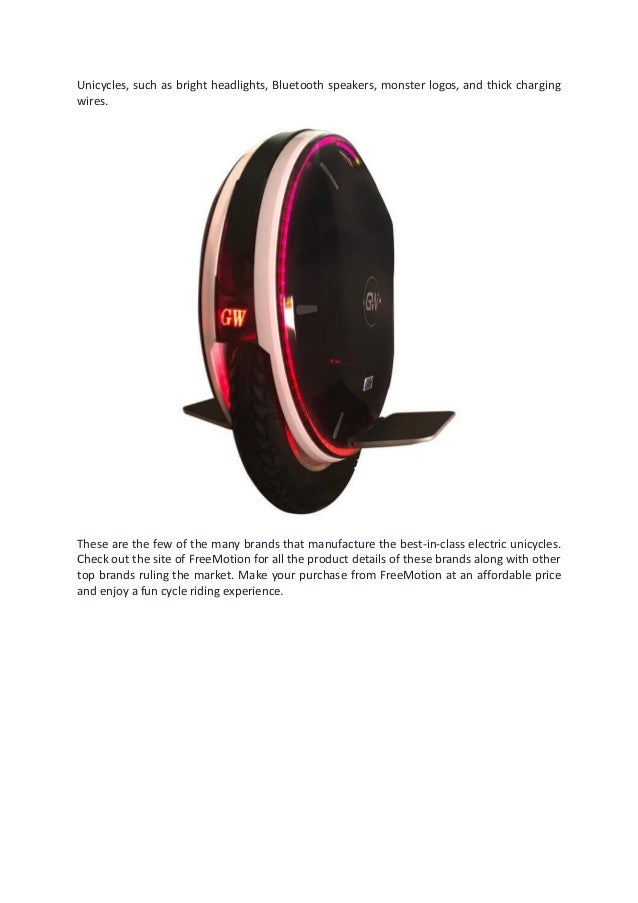 What are the Best Electric Unicycle Brands?