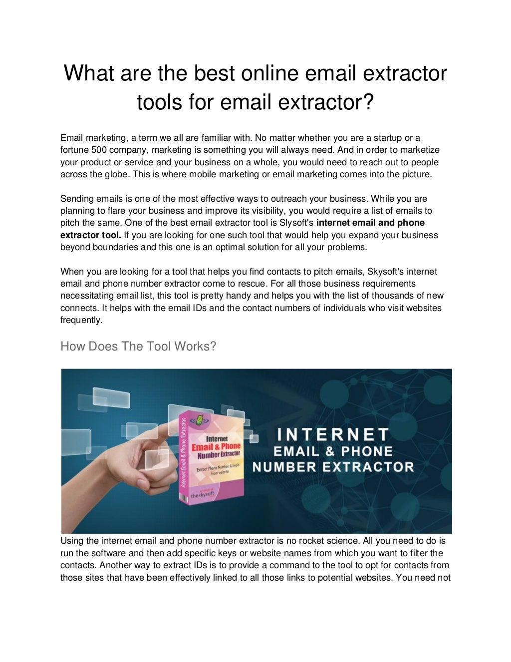 email extractor online email extractor online
