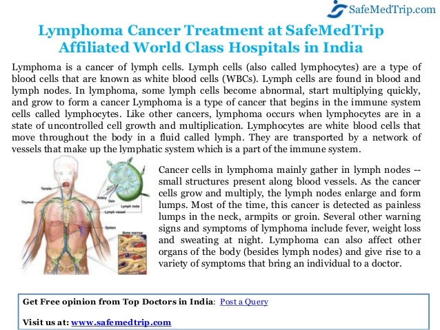 What are the best treatment options for lymphoma cancer at