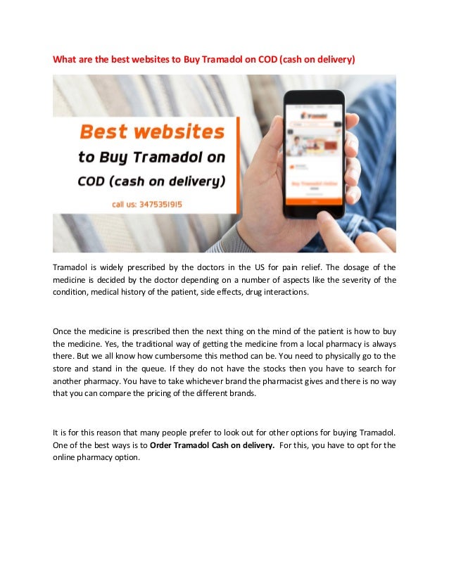 Buy Tramadol Cod