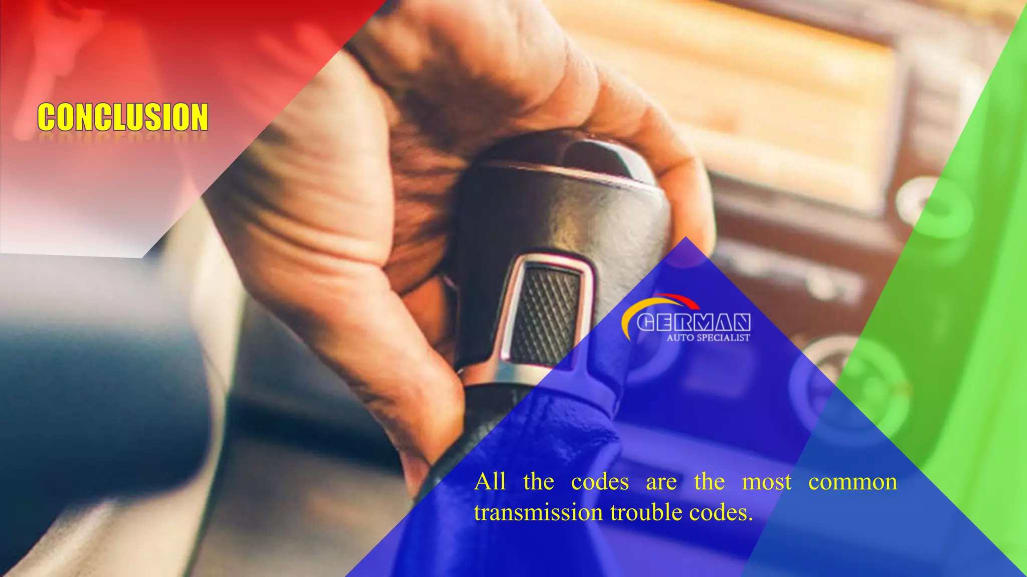 What are the Common Error Codes on Dashboard for Transmission Issues in ...