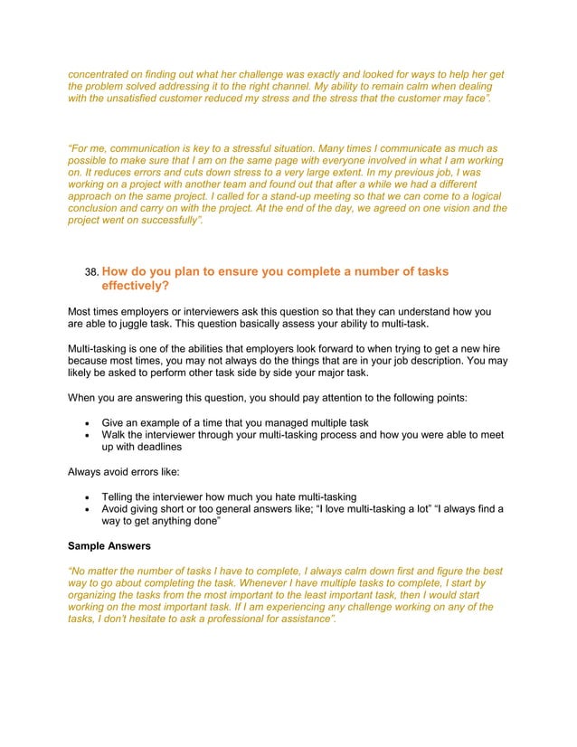 100 Job Interview Questions And Best Answers Pdf 100 Job Interview Questions And Best Answers Pdf