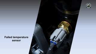 Failed temperature
sensor
 